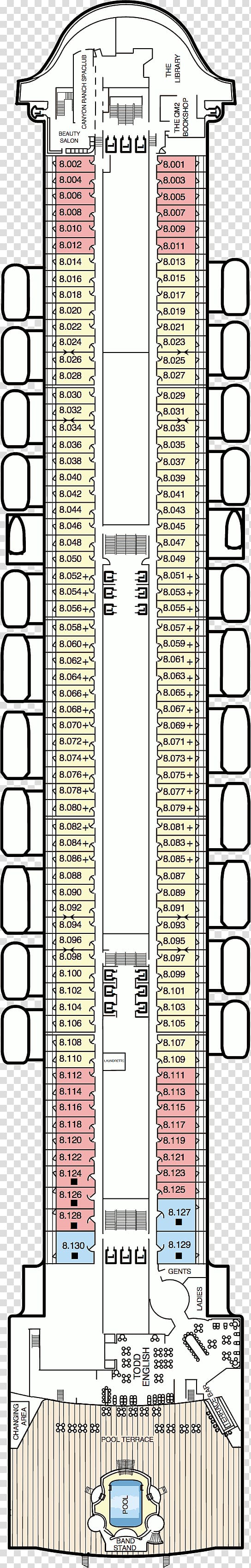 The Queen Mary Deck RMS Queen Mary 2 Cunard Line Travel itinerary, Cunard Line transparent background PNG clipart