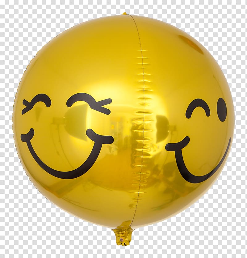 Smiley Toy balloon Emoticon Helium, smiley transparent background PNG clipart