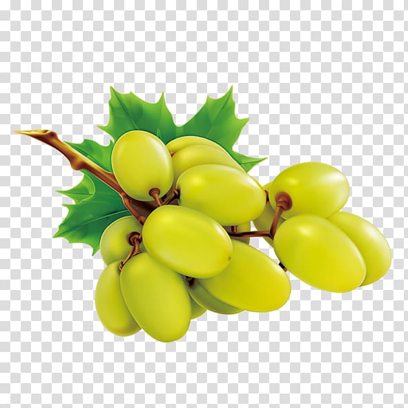 Grape Juice Fruit Food, Fresh green grapes transparent background PNG clipart