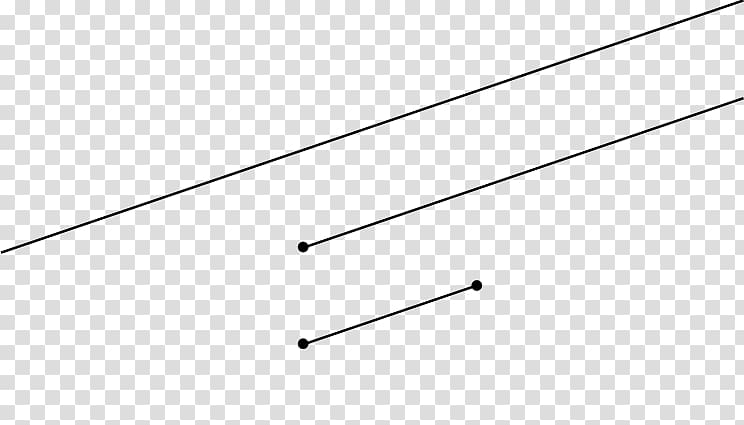 Line segment Point Demi-droite Geometry, line transparent background PNG clipart