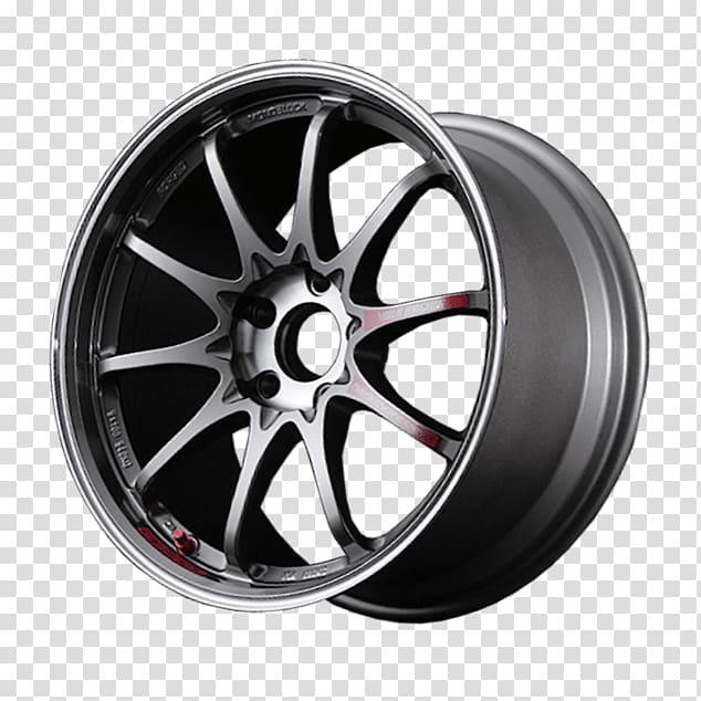 Alloy wheel Rays Engineering Car Rim Spoke, car transparent background PNG clipart