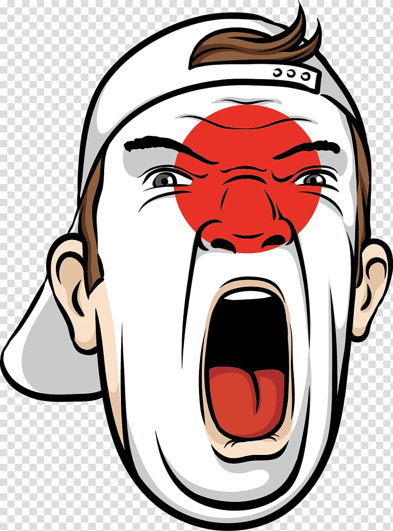 Screaming , Japan transparent background PNG clipart