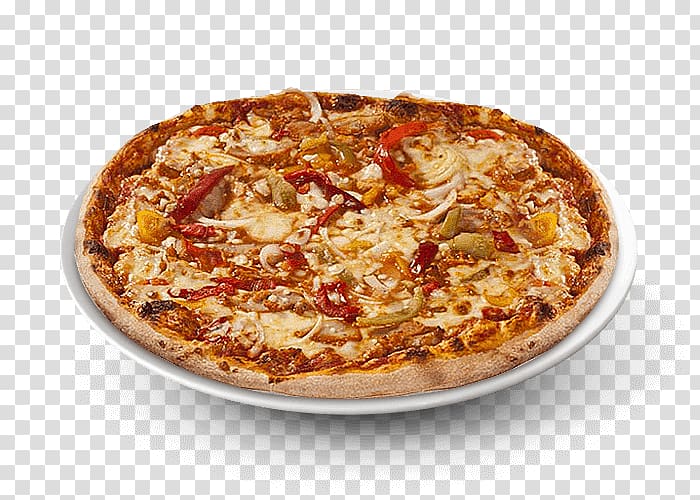 Seafood pizza Persillade Shellfish Tomato, pizza transparent background PNG clipart