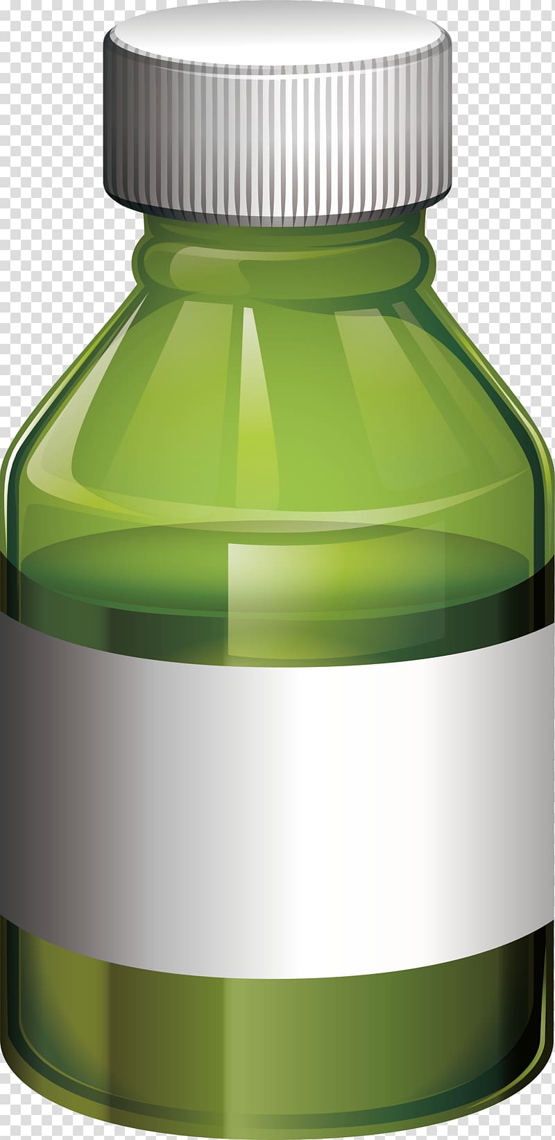 illustration , Green medicine bottle transparent background PNG clipart
