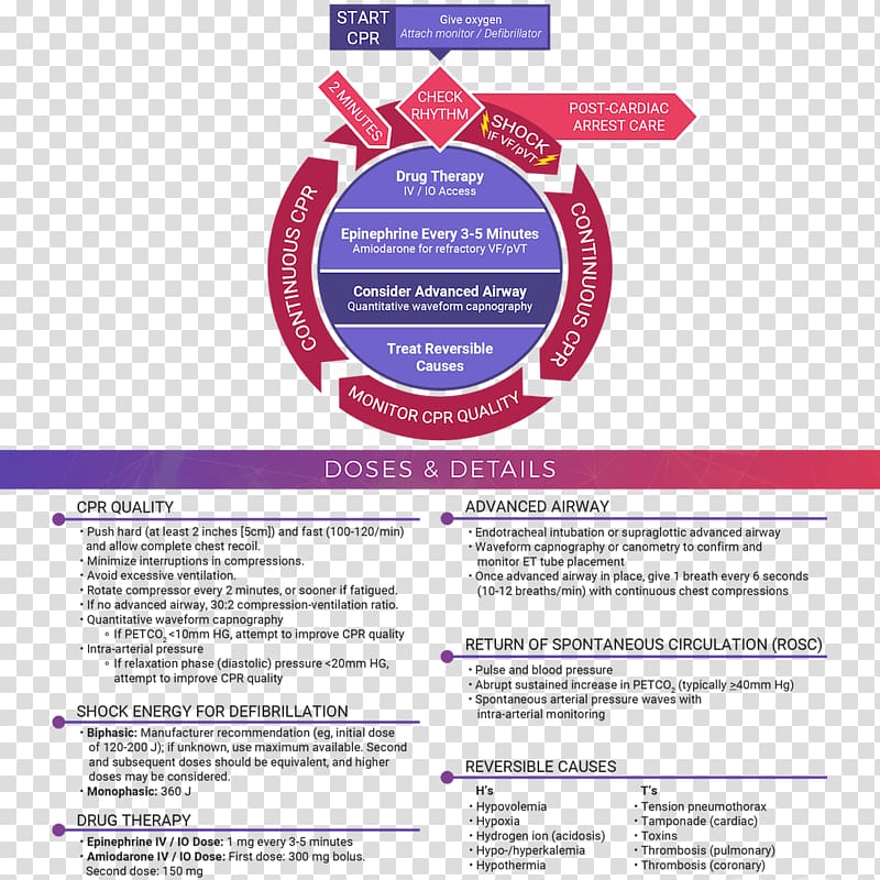 Advanced cardiac life support Algorithm Cardiac arrest Basic life support American Heart Association, others transparent background PNG clipart