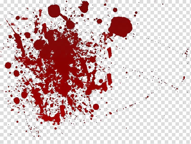 Bloodstain pattern analysis Forensic science , blood transparent background PNG clipart