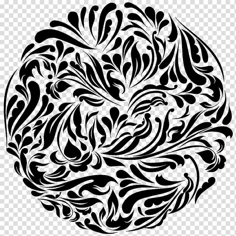 Ornament Black and white Decorative arts, Lace Boarder transparent background PNG clipart