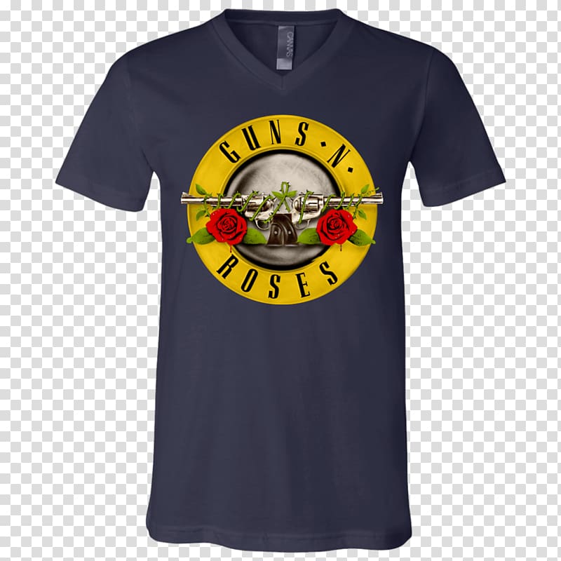 Guns N' Roses T-shirt Appetite for Destruction Rock and Roll Hall of Fame Logo, T-shirt transparent background PNG clipart