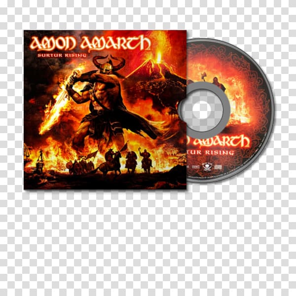 Amon Amarth Surtur Rising Twilight of the Thunder God War of the Gods Album, others transparent background PNG clipart