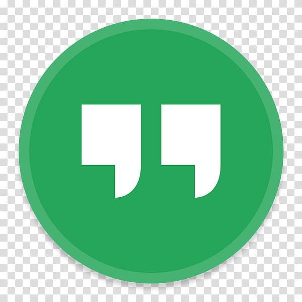 Google Hangouts Computer Icons Google Voice, google transparent background PNG clipart