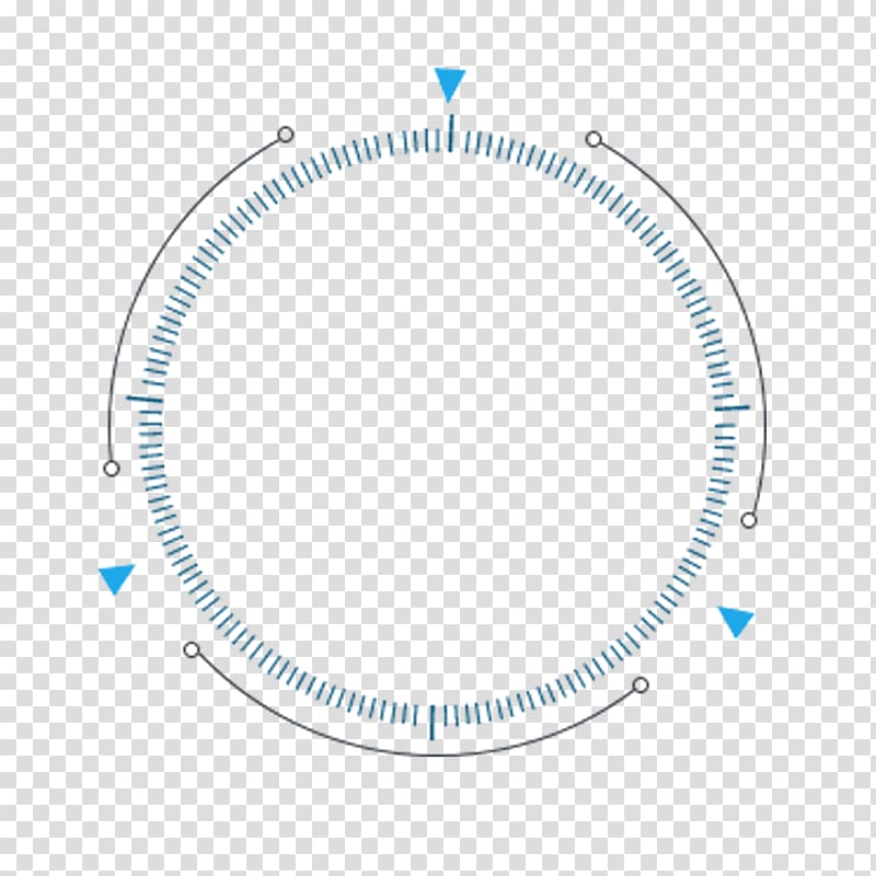 round black illustration, High tech Information technology, Free blue dashboard to pull material transparent background PNG clipart