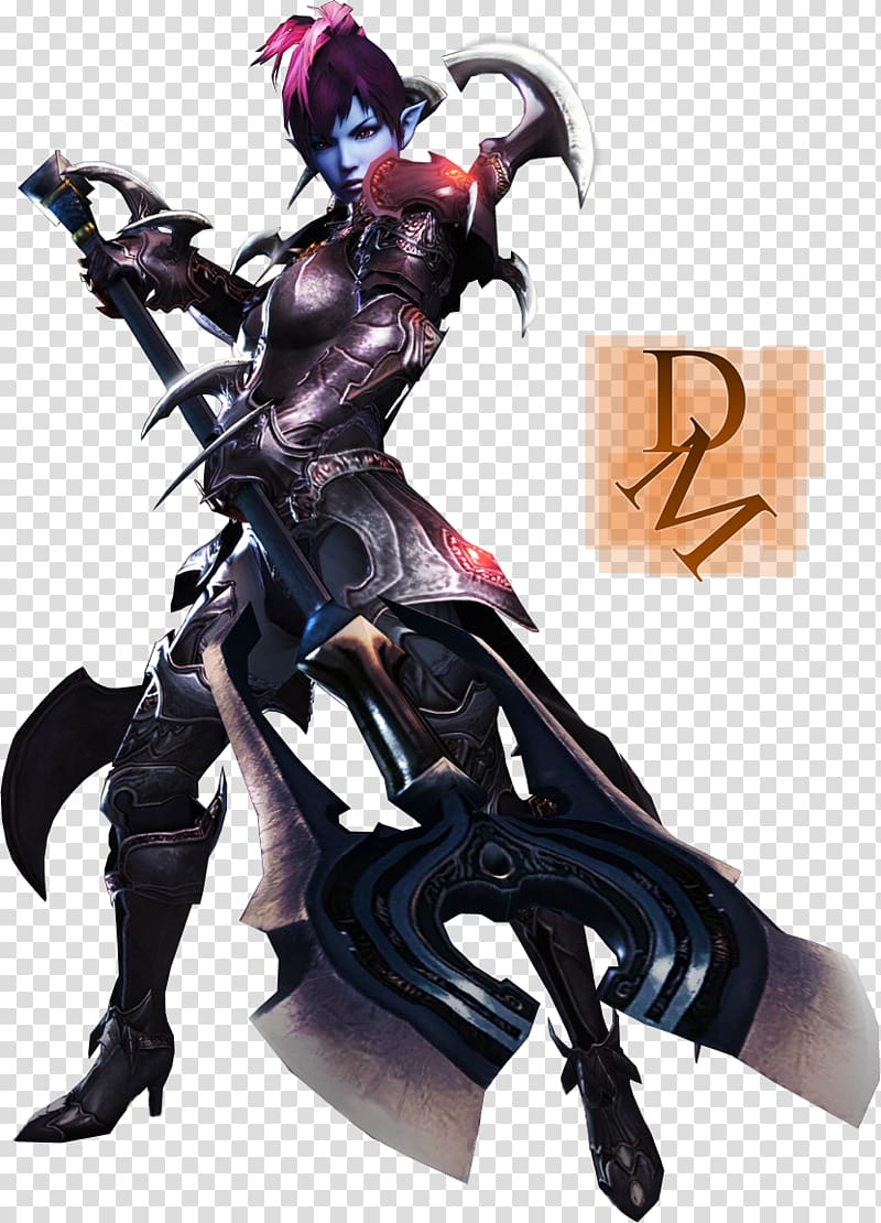 Aion Gladiator YouTube Pole weapon, Aion transparent background PNG clipart