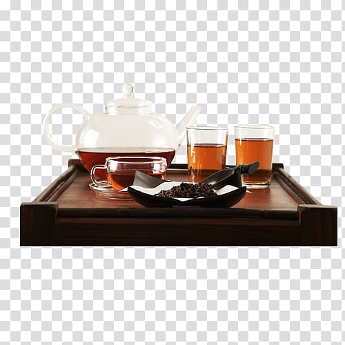 Teaware Shaanxi Glass Chamber of commerce, Tea set transparent background PNG clipart