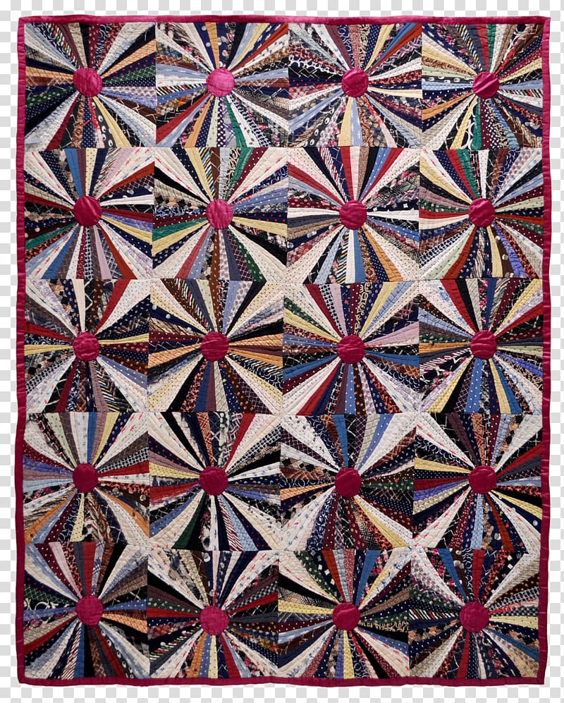 Quilt Textile Patchwork Silk comforter Pattern, American Folk Art Museum transparent background PNG clipart