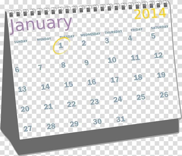 Calendar , desk calendar template transparent background PNG clipart