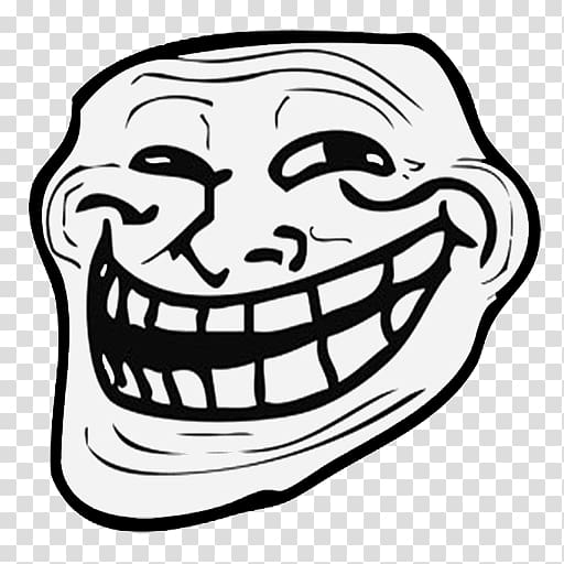 Trollface PNG transparent image download, size: 962x830px