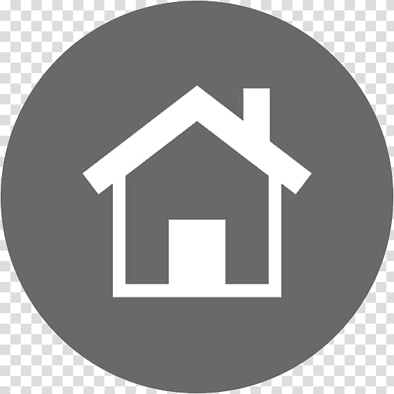 Computer Icons House Home Flat design, dark grey transparent background PNG clipart