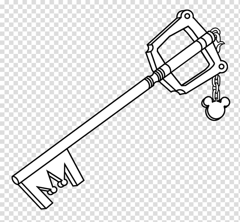 kingdom hearts coloring pages keyblades