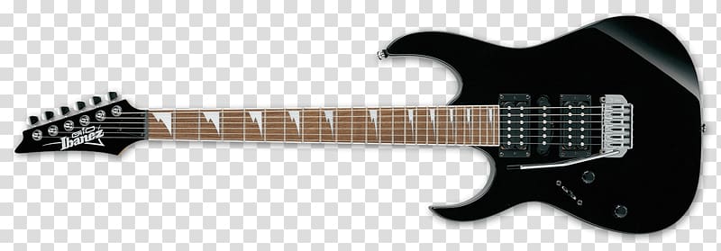 Ibanez GIO Electric guitar Ibanez, GRG170DX Black Night, ibanez electric guitars transparent background PNG clipart