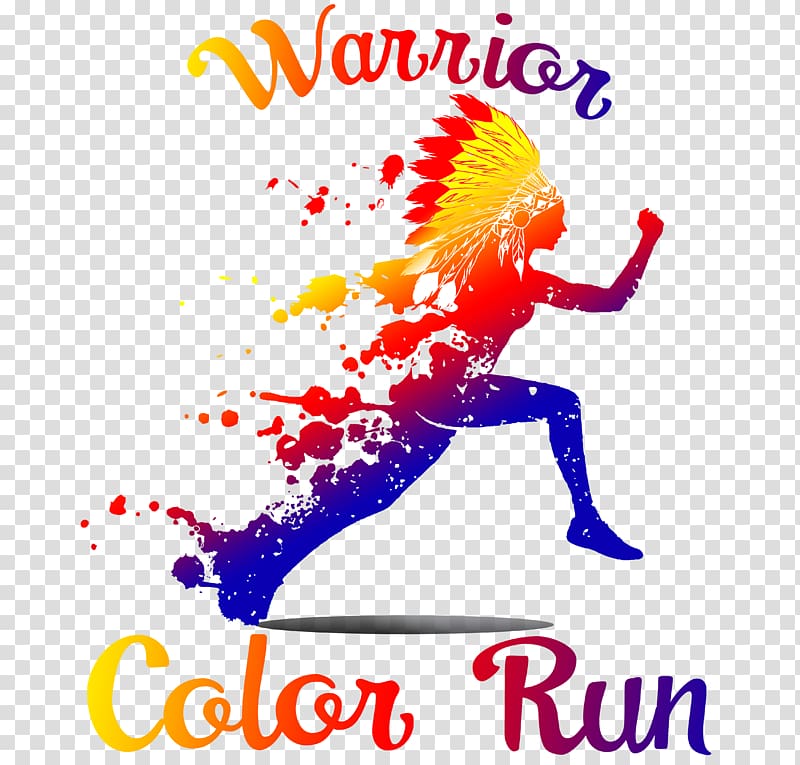The Color Run Thompson High School Running 5K run Surgères 48 Hour Race, Att Gophone transparent background PNG clipart