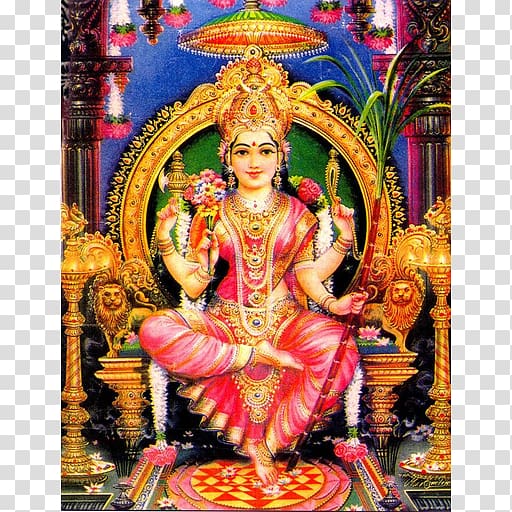 Lalita Sahasranama Lakshmi Tripura Sundari Shakti Hinduism, Lakshmi transparent background PNG clipart
