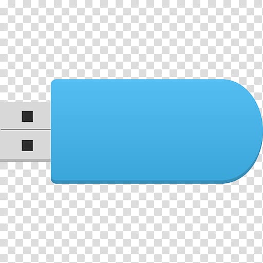 teal USB flash drive illustration, multimedia aqua electric blue, Usb transparent background PNG clipart