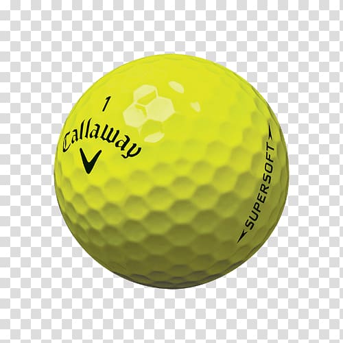 Golf Balls Callaway Golf Company Callaway Supersoft, Golf transparent background PNG clipart