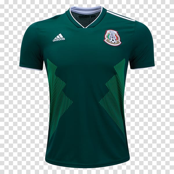 2018 World Cup Mexico national football team Jersey Kit Shirt, World Cup 2018 jersey transparent background PNG clipart