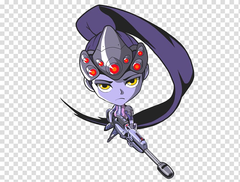 Overwatch World Cup 2016 Widowmaker Hanzo Mercy, Chibi transparent background PNG clipart