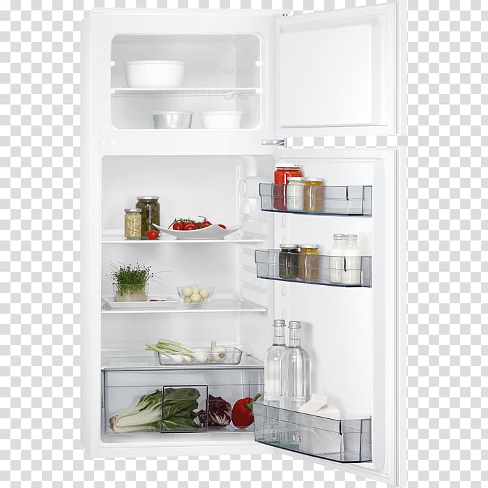 AEG Built A++ White fridge-freezer Refrigerator-freezer AEG SKB Built A++ White fridge Refrigerator AEG SFB61221AF Refrigerator, White AEG SFB51021AS Refrigerator, White, refrigerator transparent background PNG clipart