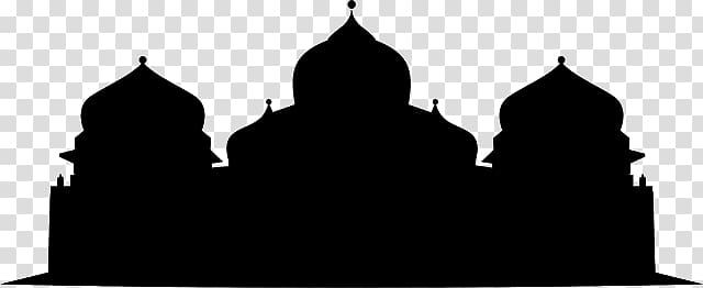 Baiturrahman Grand Mosque in Banda Aceh Masjid Raya Baiturrahman Silhouette, Silhouette transparent background PNG clipart