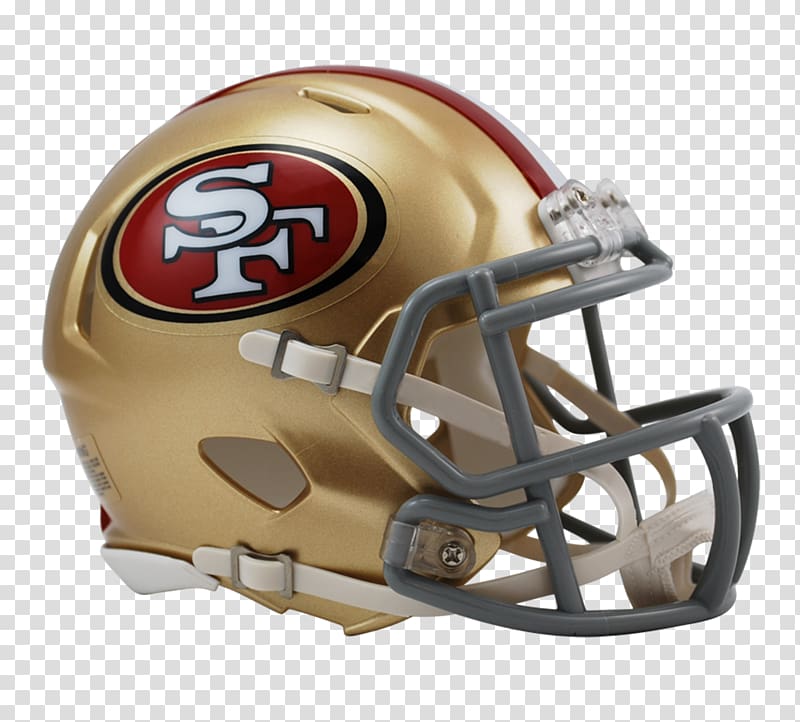 San Francisco 49ers NFL The Catch American Football Helmets, NFL transparent background PNG clipart