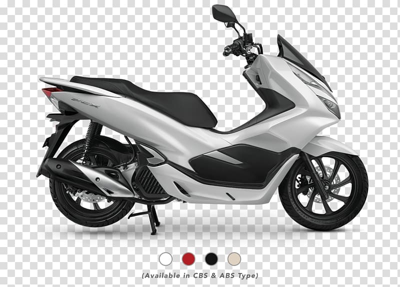 Honda PCX Motorcycle Scooter Combined braking system, honda transparent background PNG clipart