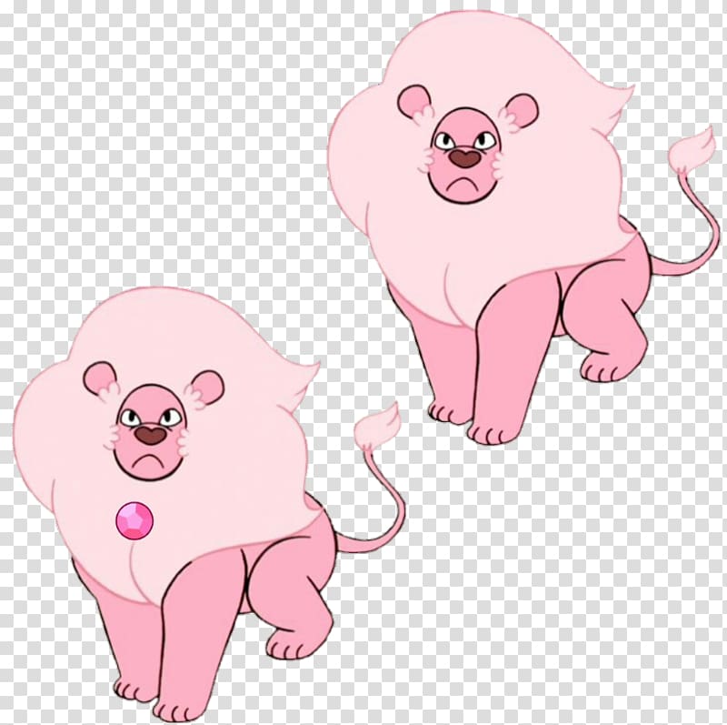 Lion Garnet Stevonnie Pearl Rose quartz, lion transparent background PNG clipart