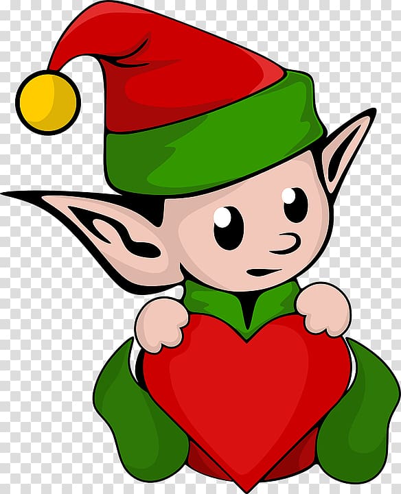 The Elf on the Shelf Santa Claus Christmas elf , Christmas elf transparent background PNG clipart