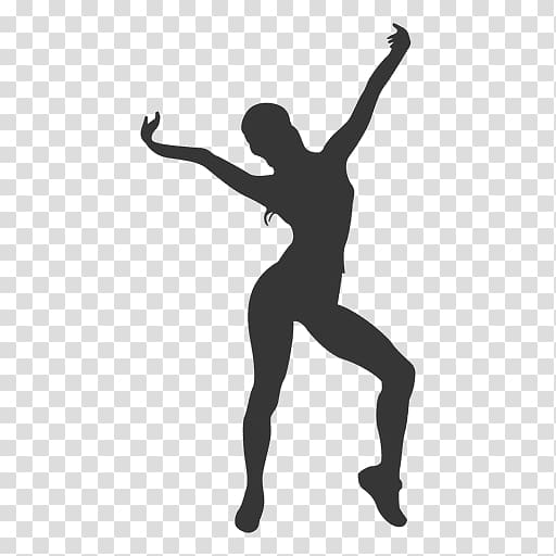 silhouette of woman art, Physical fitness Silhouette Fitness Centre Physical exercise Woman, fit transparent background PNG clipart
