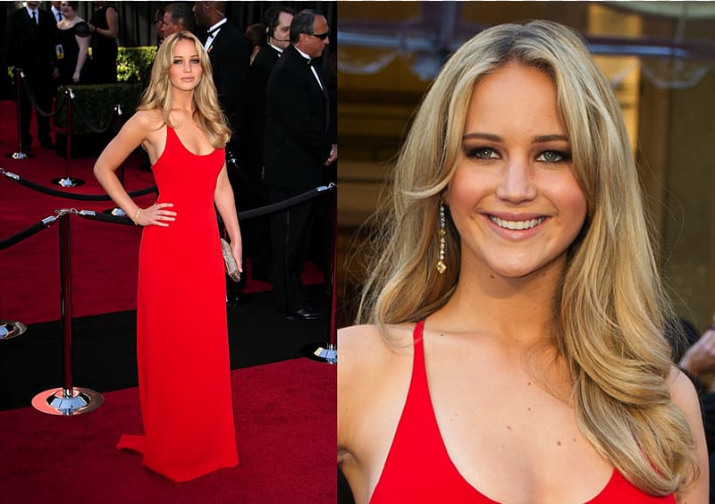 Jennifer Lawrence 84th Academy Awards 81st Academy Awards The Hunger Games, red carpet transparent background PNG clipart