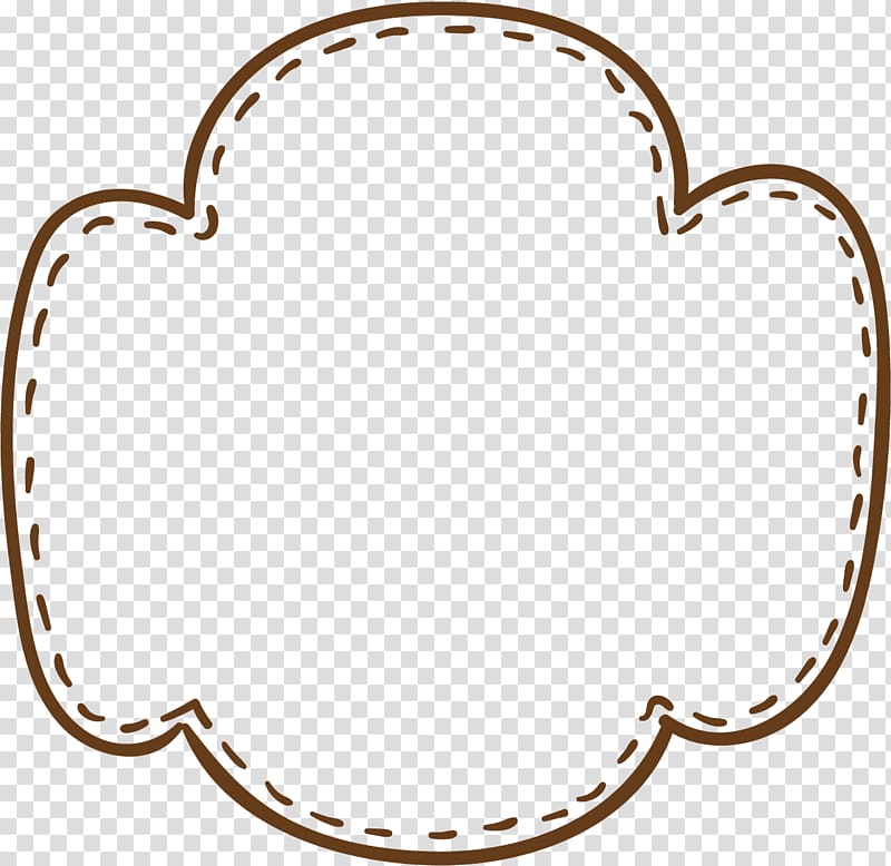 Cuteness, Creative cute dotted line transparent background PNG clipart