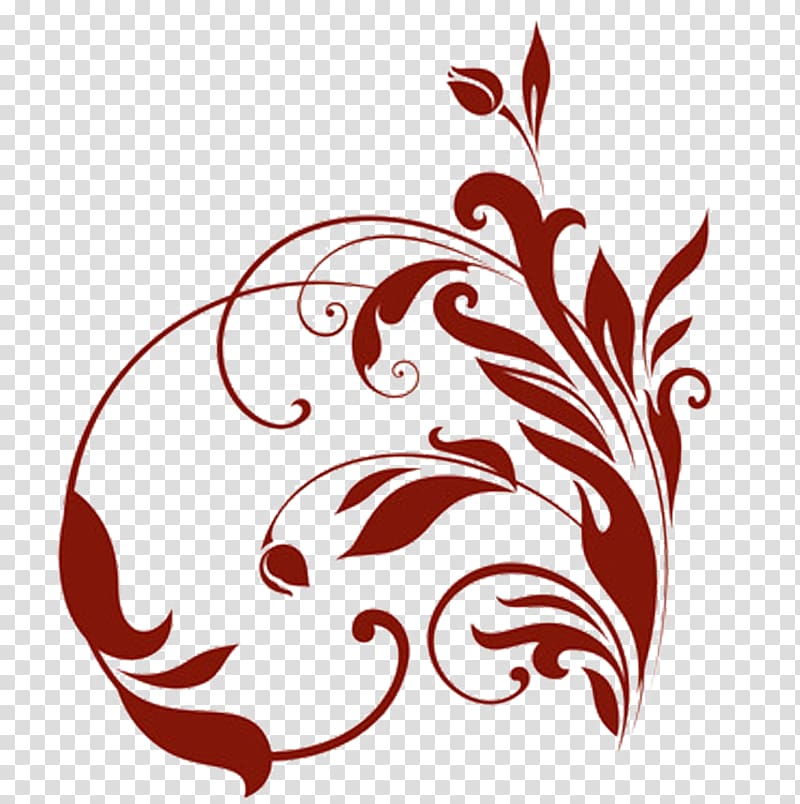 Euclidean Ornament Illustration, Curly grass patterns on transparent background PNG clipart
