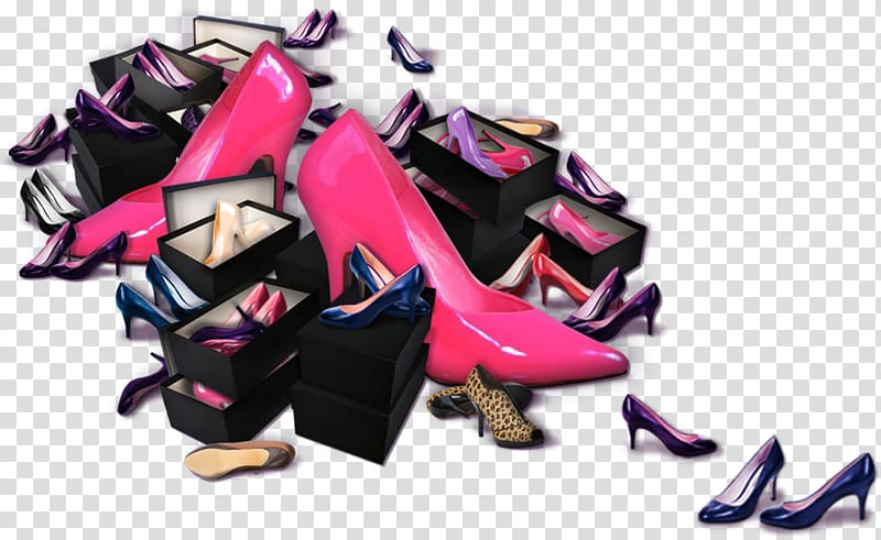 Shoe Product design Pink M, funny kangaroo court transparent background PNG clipart
