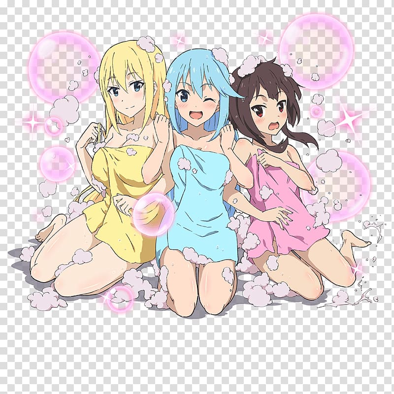 KonoSuba Anime Manga 4chan, Anime transparent background PNG clipart