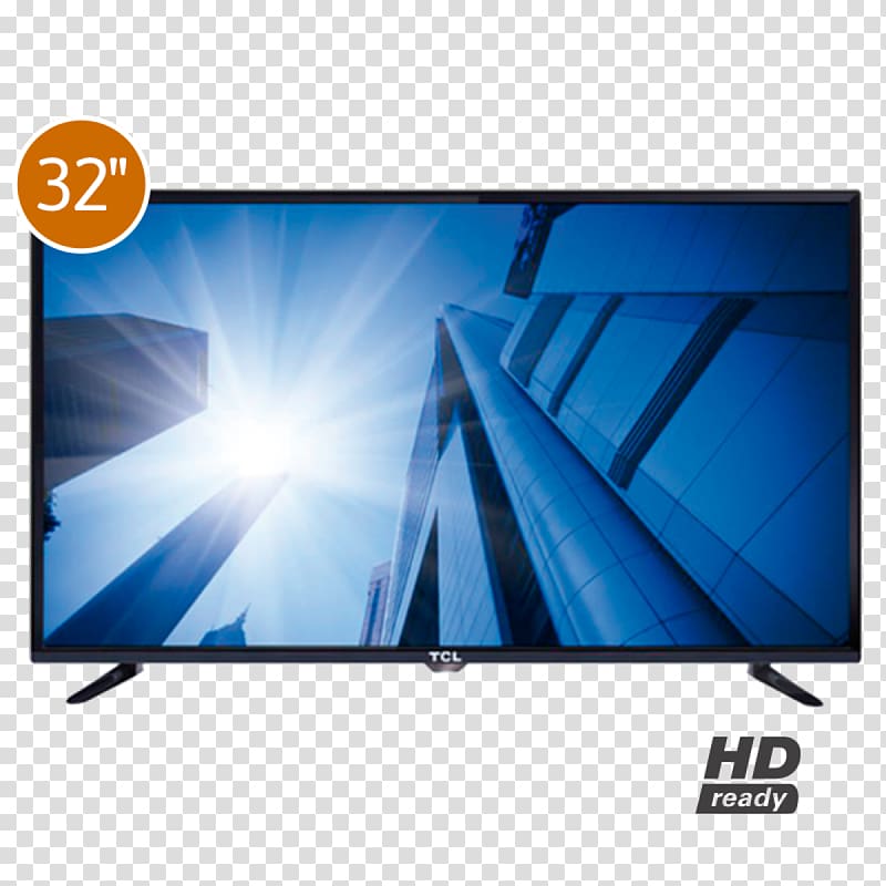 LED-backlit LCD Smart TV Digital television TCL Corporation High-definition television, Television LED transparent background PNG clipart