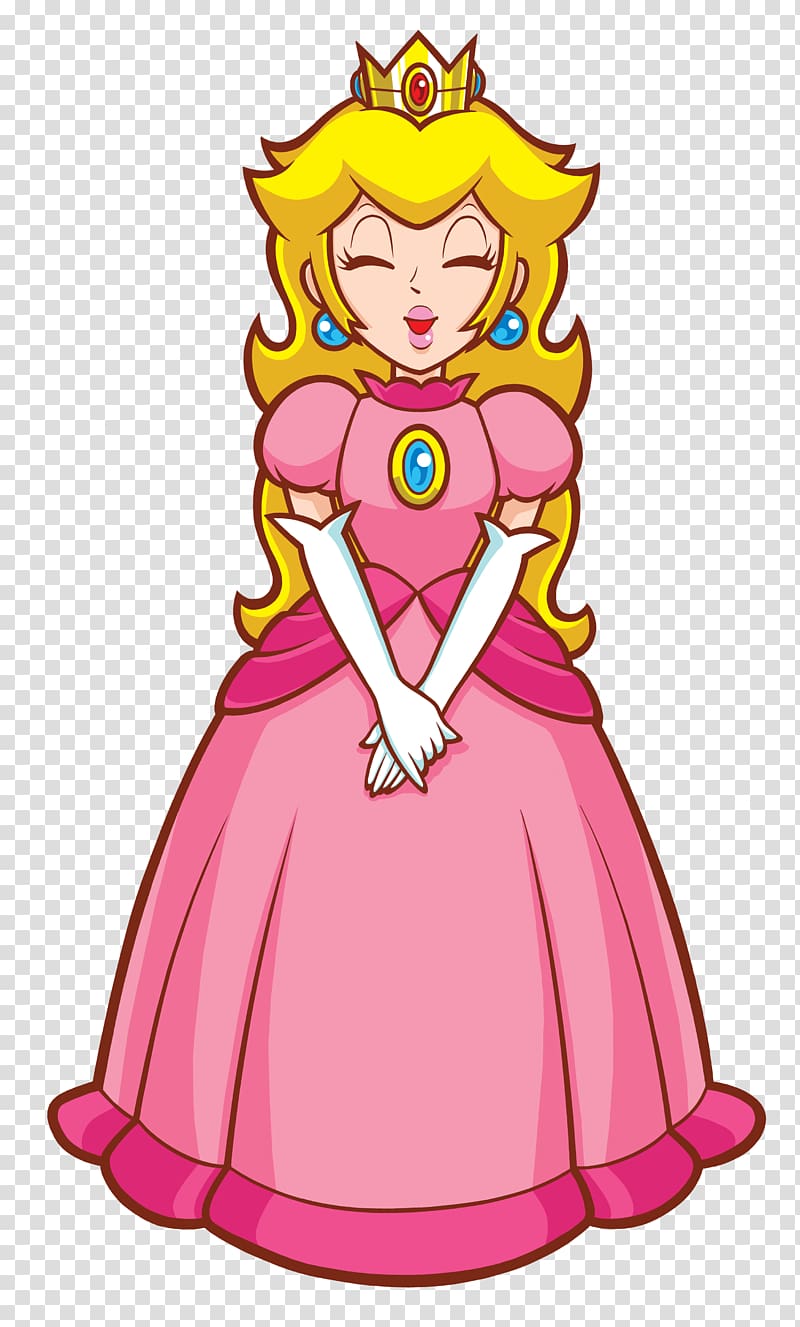 Super Princess Peach Mario Bros. Mario Party 7, peach transparent background PNG clipart