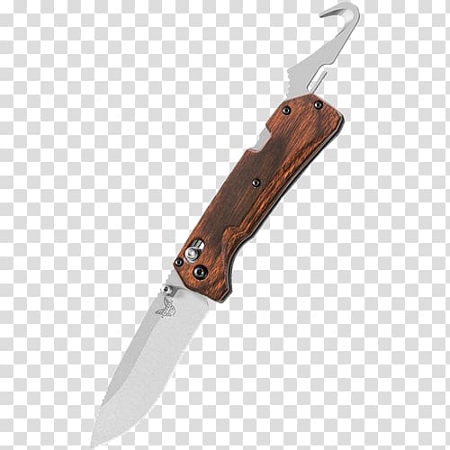 Bowie knife Hunting & Survival Knives Benchmade Pocketknife, knife transparent background PNG clipart