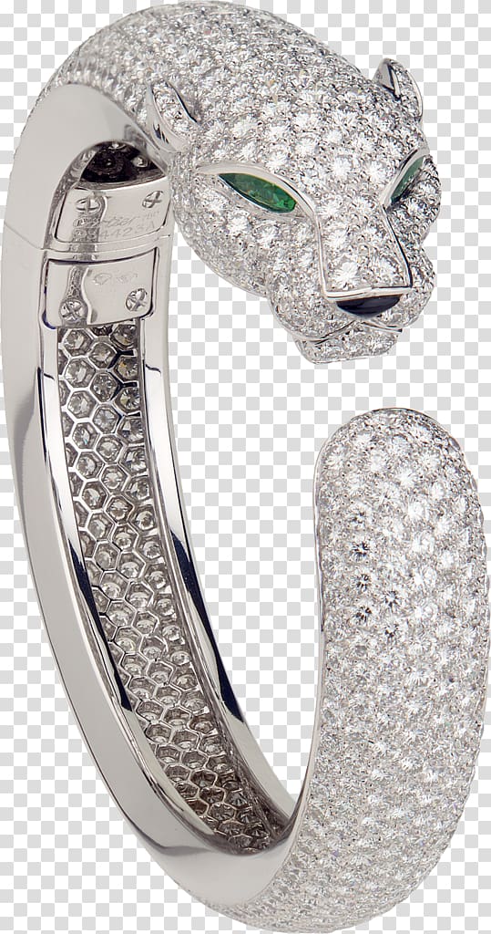 Cartier Love bracelet Diamond Emerald, diamond transparent background PNG clipart
