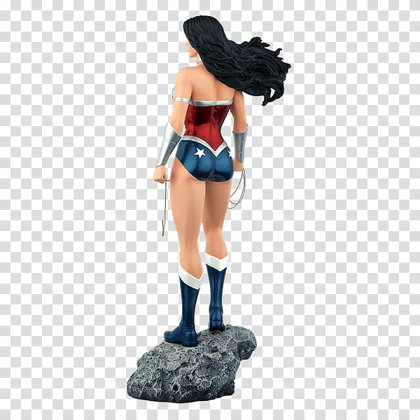 Wonder Woman Superman The New 52 DC Comics Statue, Wonder Woman transparent background PNG clipart
