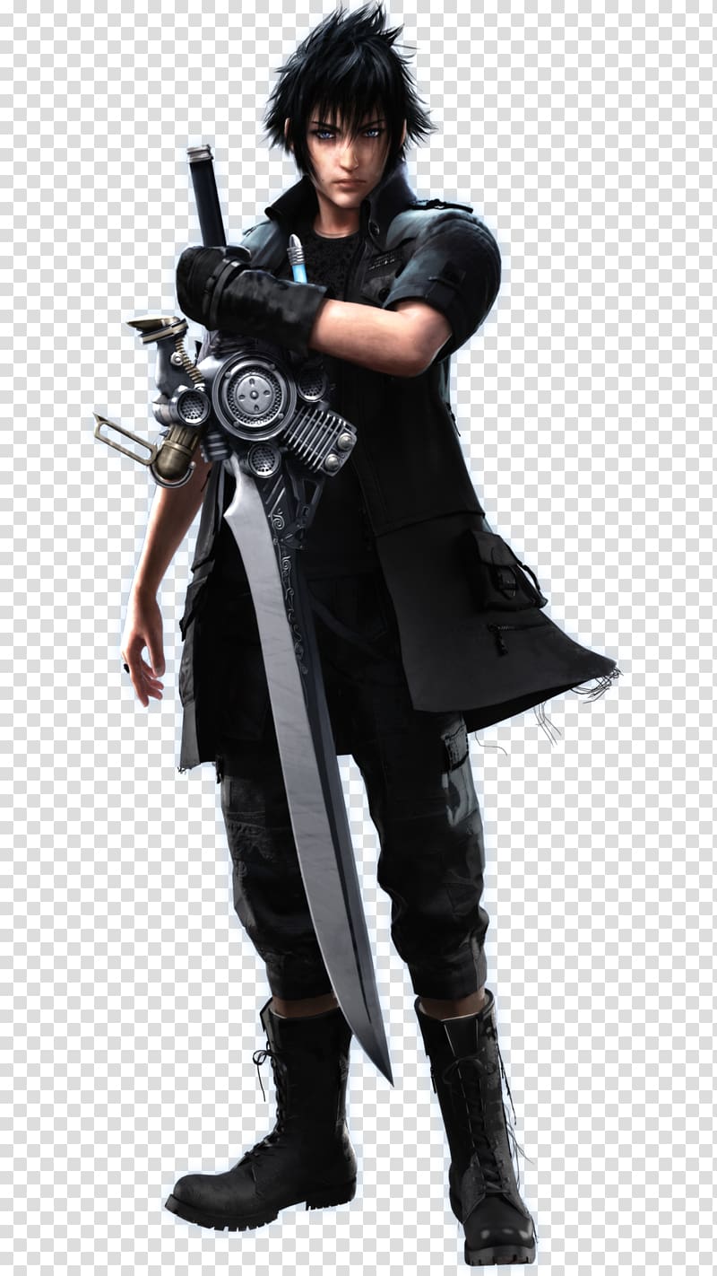man in black robe holding sword character, Final Fantasy XV: A New Empire Strategy game, Final Fantasy transparent background PNG clipart