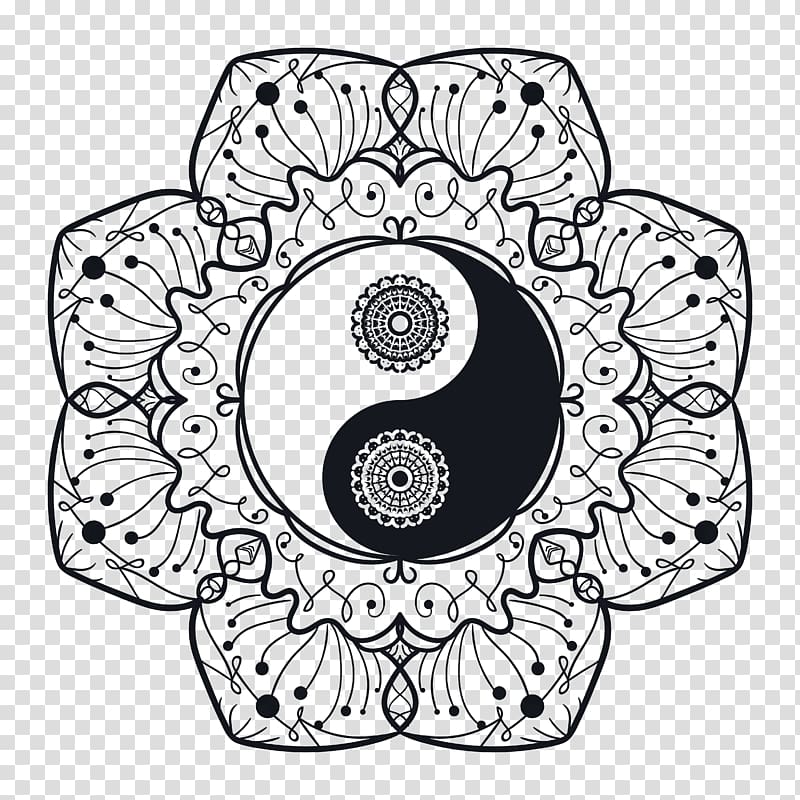 Eye of Providence Mandala Symbol Tattoo, mehndi transparent background PNG clipart