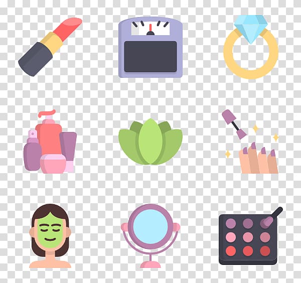 Cosmetics Computer Icons Cosmetologist Make-up artist , cosmetic icon transparent background PNG clipart