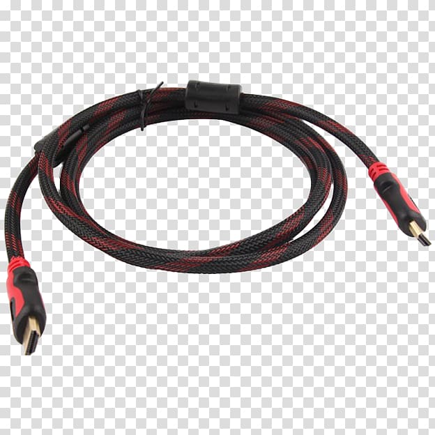 Coaxial cable HDMI Speaker wire Electrical cable Component video, Eletro transparent background PNG clipart